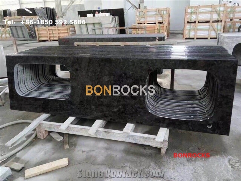 Nero Angola Black Granite Countertops