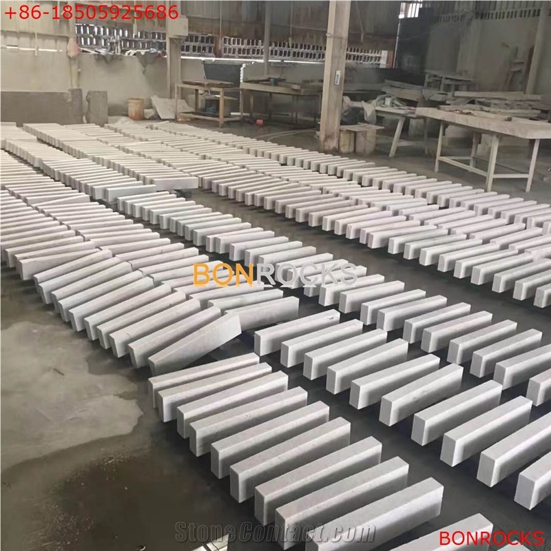Pear White Granite Kerbstone