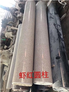 Pink Granite Column