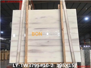White Onyx Slab with Veins for Countertop