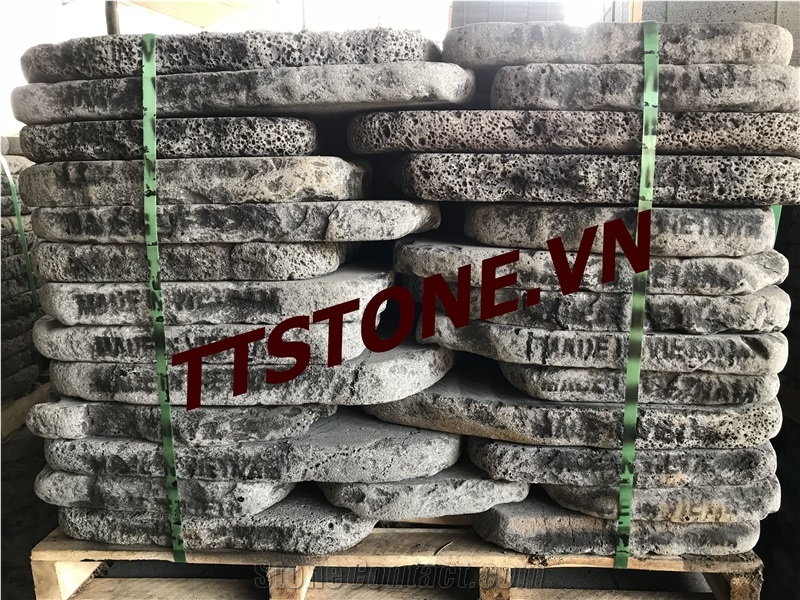 Vietnam Basalt Stepping Stone