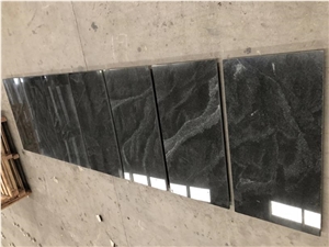 American Black Virginia Mist Granite Polishe Tiles