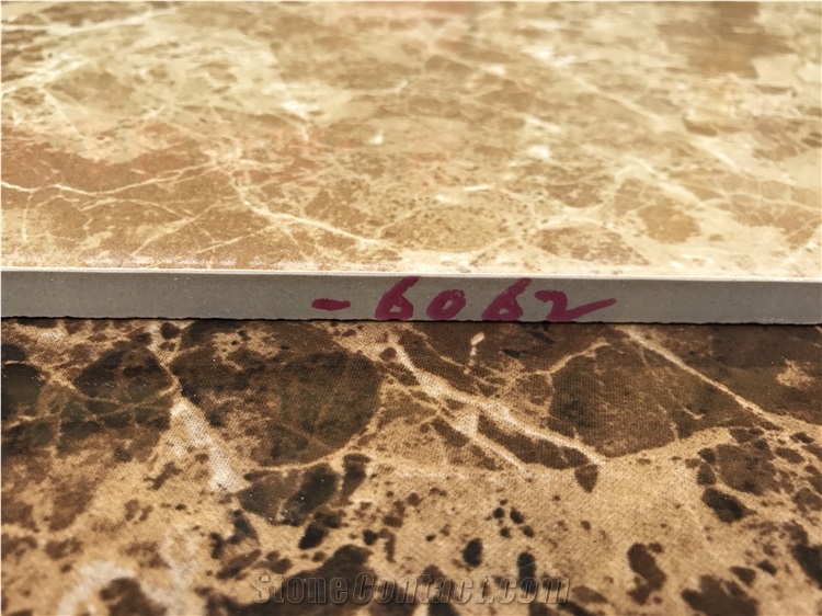 Beige Color Artificial Marble Tiles for Project