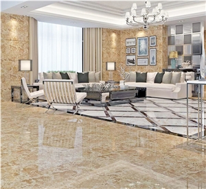 Beige Color Artificial Marble Tiles for Project