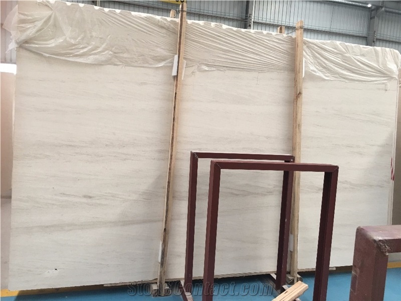 Beige Limestone Moca Cream Slabs for Wall Cladding