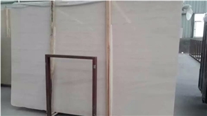 Beige Limestone Moca Cream Slabs for Wall Cladding