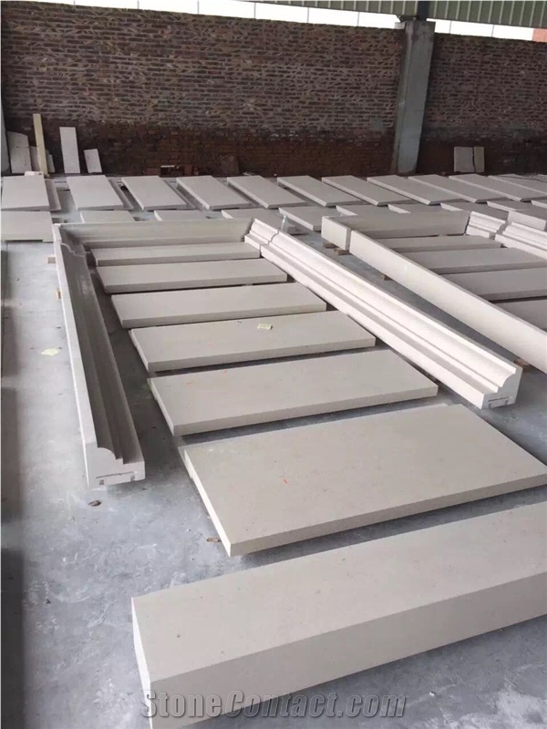 Beige Limestone Wall Covering Tiles