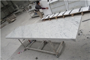 Bianco Carrara White Marble Restaurant Bar Top