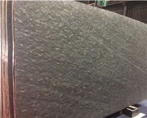 Brazil Acid Washing Matrix Black Granite Tile Slab