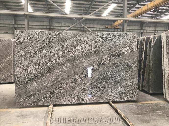 Brazil Bianco Antico White Granite Polished Slabs
