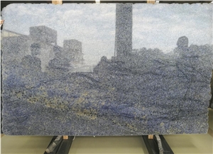 Brazil Blue Azul Bahia Granite Polished Slab Tiles