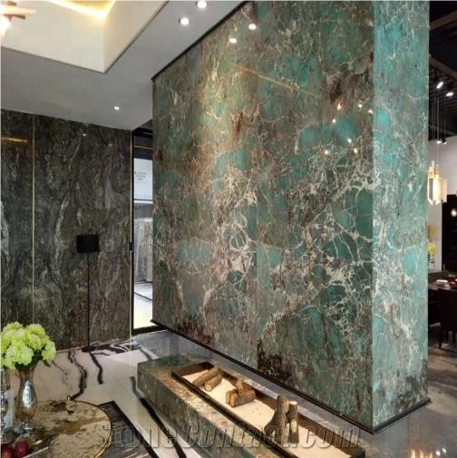 Brazil Butterfly Labrador Green Granite Tile
