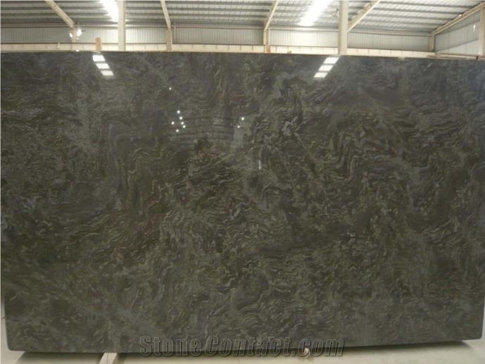 Brazil Cafe Imperial Granite Polished Slabs Tiles