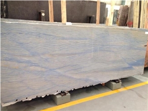 Brazil Sky Blue Granite Polished Slabs & Tiles