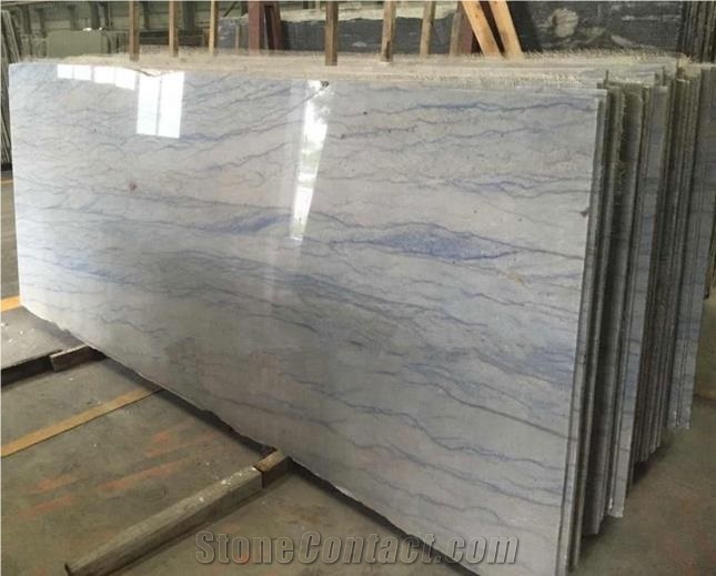 Brazil Sky Blue Granite Polished Slabs & Tiles