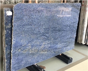Brazilian Azul Bahia Blue Granite Polished Slab