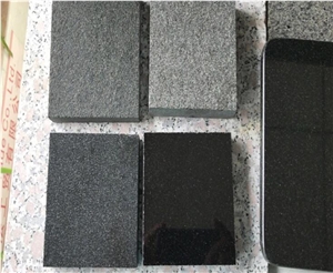 China Absolute Black Granite Tiles for Floor