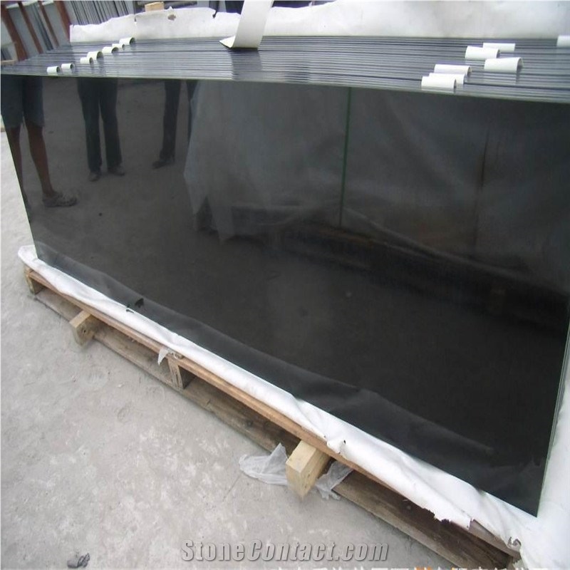 China Absolute Black Granite Tiles for Floor