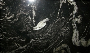 China Black Gold Cloud Granite Countertop