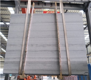 China Blue Wood Vein Marble Slabs For Wall Tiles