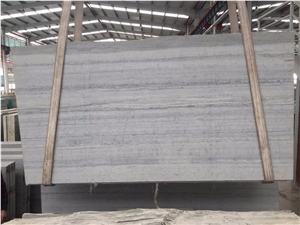 China Blue Wood Vein Marble Slabs For Wall Tiles