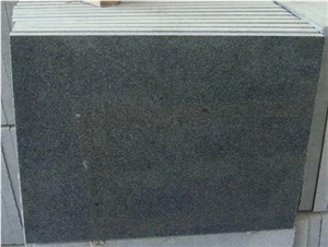 China Charcoal Sesame Black Impala Granite Tiles