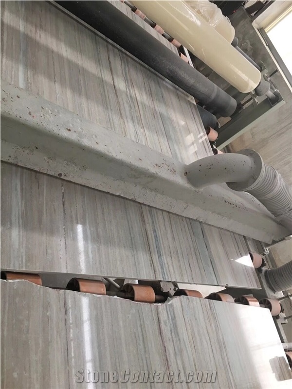 China Crystal Wood Marble Slabs for Bathroom Tiles