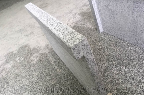 China Flamed Bianco Crystal Granite Paving Stone