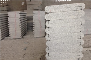 China Flamed Bianco Crystal Granite Paving Stone