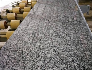 China G377 Spray White Granite Polished Big Slabs