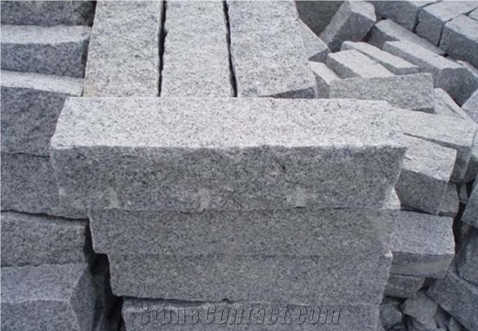China G603 Grey Granite Exterior Walkway Kerbstone