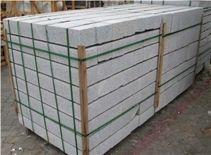 China G603 Grey Granite Exterior Walkway Kerbstone