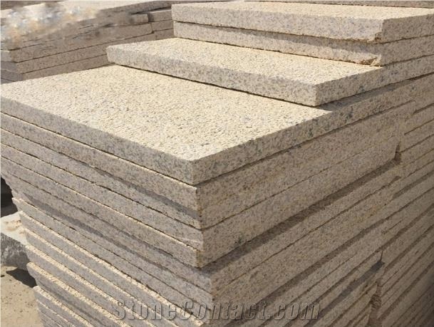 China G682 Rusty Yellow Granite Flooring Tiles