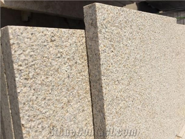 China G682 Rusty Yellow Granite Flooring Tiles