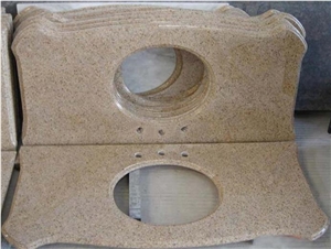 China G682 Sunset Golden Granite Yellow Countertop