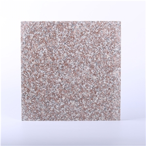 China Hibiscus Frisk Red Granite Polish Floor Tile