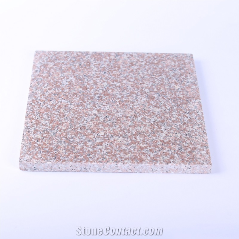 China Hibiscus Frisk Red Granite Polish Floor Tile