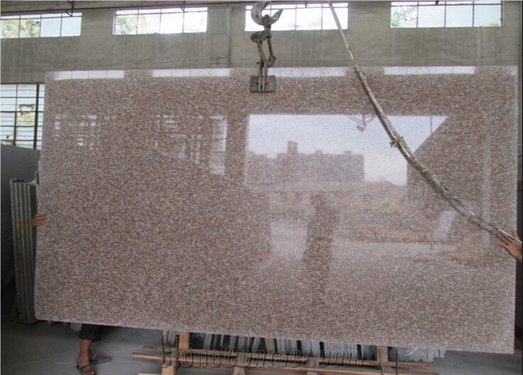 China Peach Red Granite G687 Slabs for Flooring