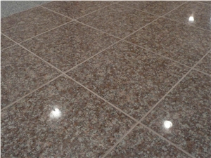 China Peach Red Granite G687 Slabs for Flooring