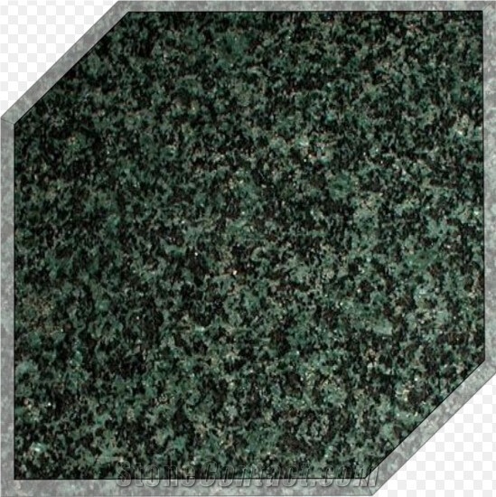 China Polished Gem Green Granite Slabs For Wall