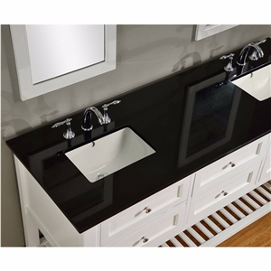 China Polished Noble Black Vanity Tops