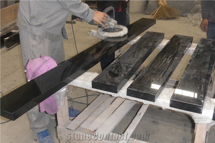 China Polished Noble Black Vanity Tops