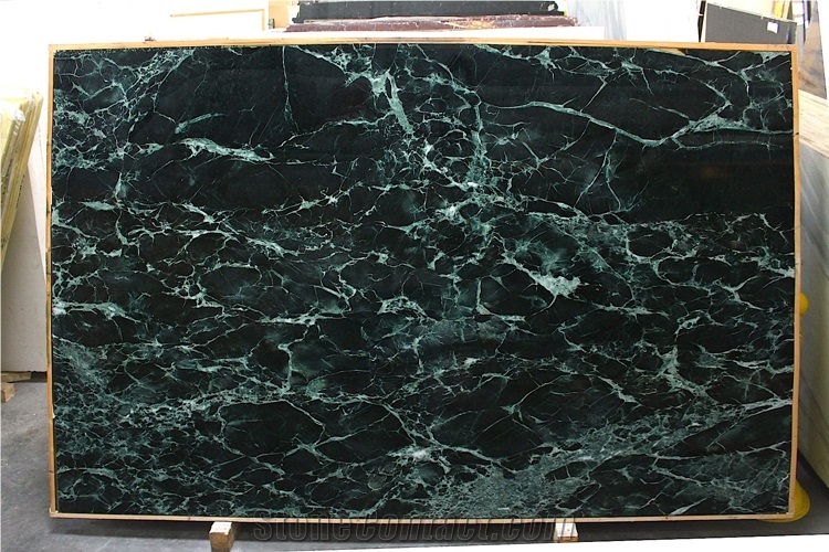 China Verde Alpi Marble Polished Construction Wall