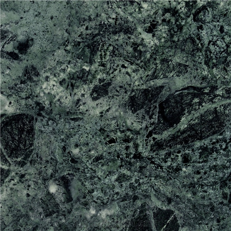 China Verde Alpi Marble Polished Construction Wall