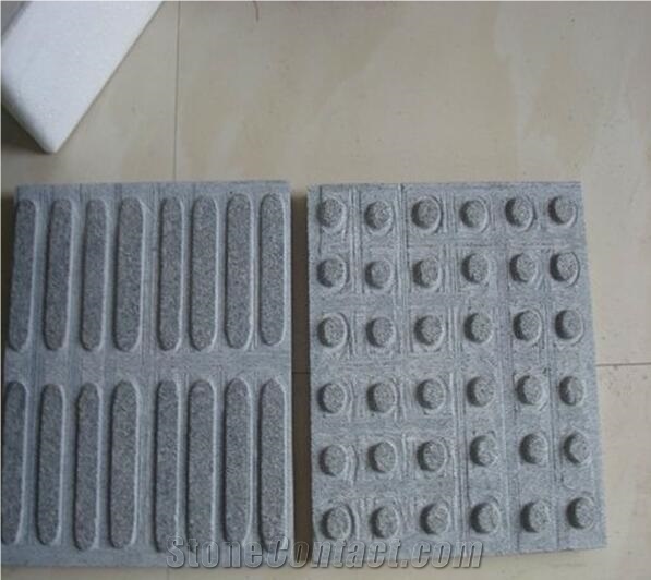 China White Blind Granite Stone Paver for Walkway