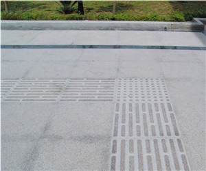 China White Blind Granite Stone Paver for Walkway