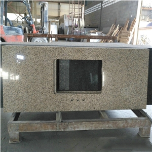 China Yellow Granite Vanity Tops, Countertops