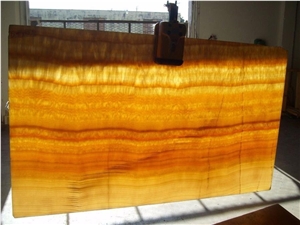 China Yellow Honey Onyx Tiles Slabs
