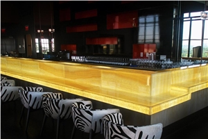 China Yellow Honey Onyx Tiles Slabs