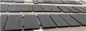 Chinese Black-Granite Paving Tiles on Fair